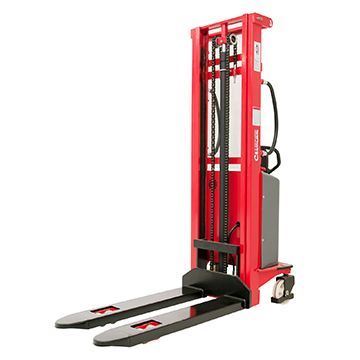 semi electric pallet stackers