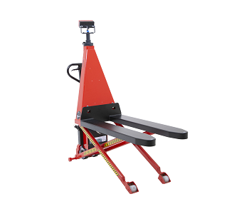 electric scissor pallet truck with scale