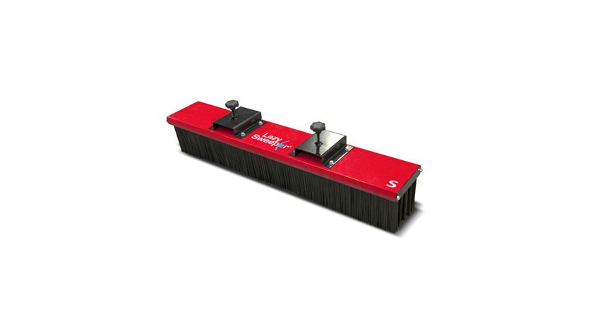 Lazy Sweeper brush for forklifts