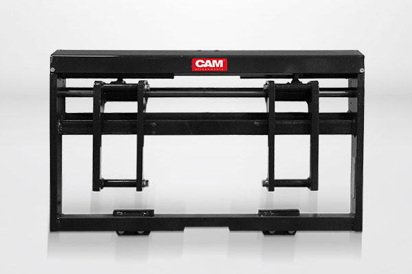 Forklift fork positioners