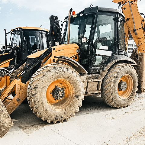 backhoe loader