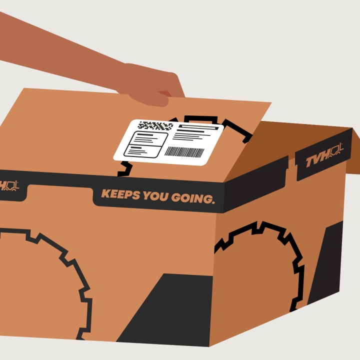 Open the box along the perforated lines.