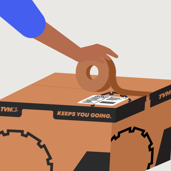 Reuse the box for orders, returns, and more. 