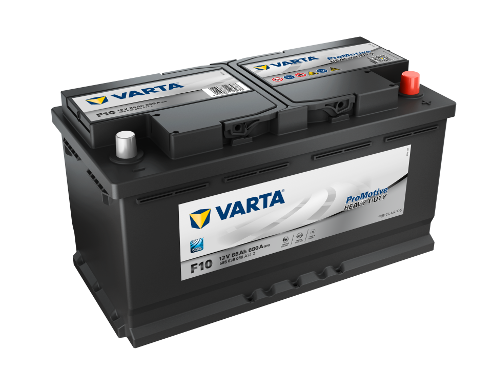 Varta battery standard [12v 68ah 580A] 258x174,5x223mm polarity 1 [+/-]  terminal type 1 [+ 19.5 ] charger 12 v battery, boost