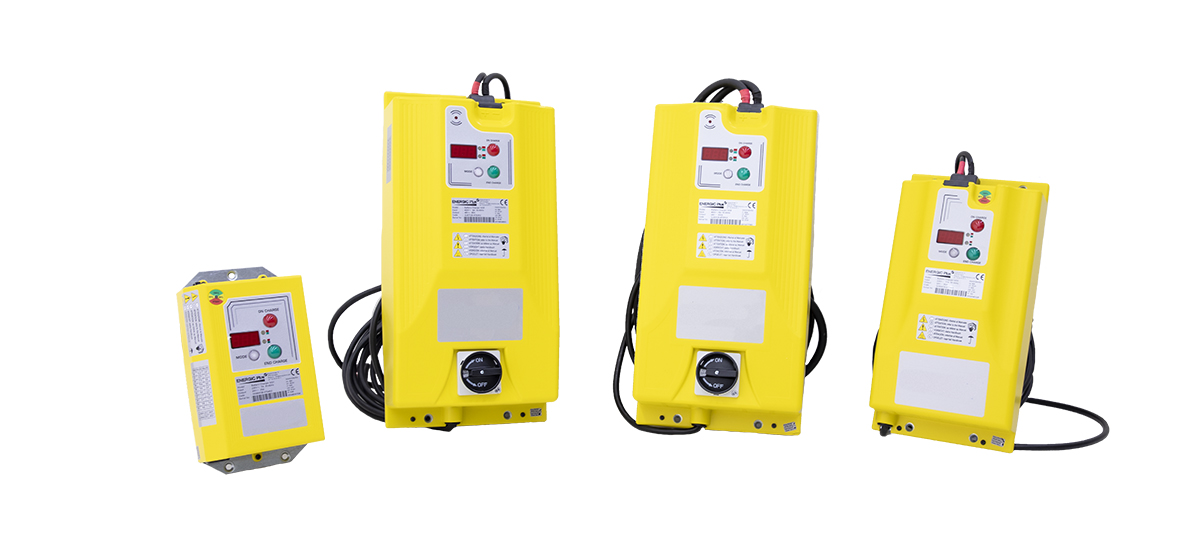 High-frequency chargers