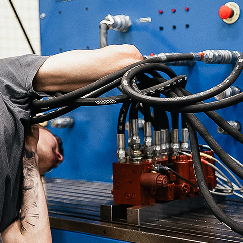 Hydraulic test benches