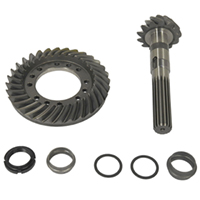 crown gears and pinion gears