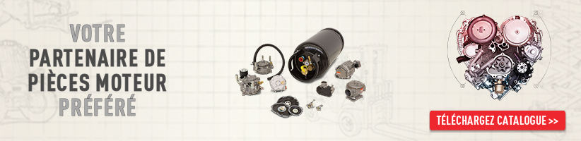 Télécharger le catalogue Pièces carburation GPL