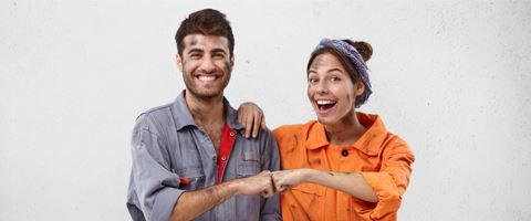 happy workers