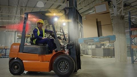 lights forklift