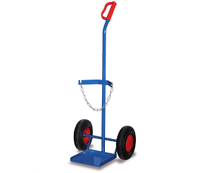 Gas bottle trolleys