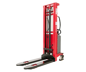 semi electric stacker