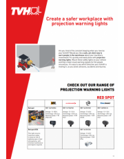 Crea un lugar más seguro de trabajo con nuestras luces de seguridad