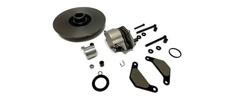 Процедура установки тормозных накладок и колодок