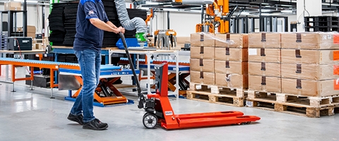 palldragare med våg