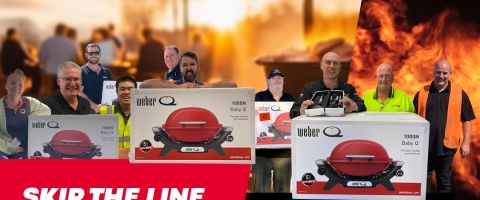 Skip the line grill online winners Oceania