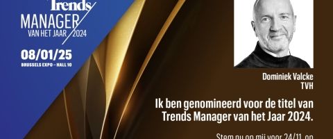 DOMINIEK VALCKE GENOMINEERD TOT MANAGER VAN HET JAAR 2024