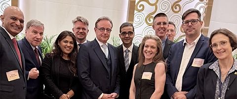 BELGIAN PRIME MINISTER CONNECTS WITH TVH LEADERSHIP DURING MUMBAI TRADE EVENT