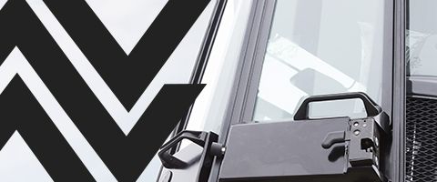 Glass for agriculture equipment, telehandlers and forklifts