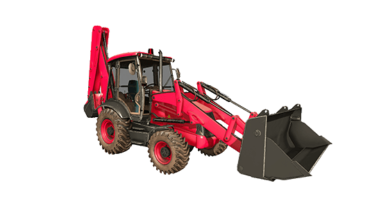 Backhoe loader parts and accessories