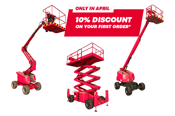 PARTS & ACCESSORIES FOR MEWP - 10% discount