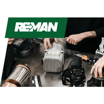 Wiederaufgearbeitete Ersatzteile