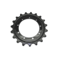 Ruedas dentadas de miniexcavadora