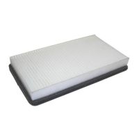 Straddle carrier air filters