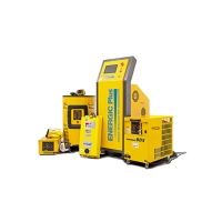 Boom lift battery chargers