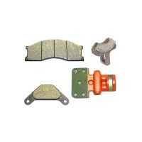 Straddle carriers brake pads