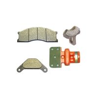 Truck-mounted forklift brake pads