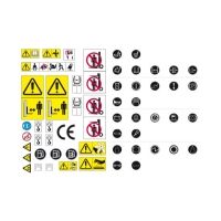 Tractor stickers and decals