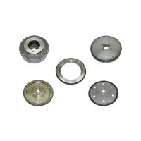 Backhoe loader flywheels