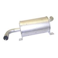 Straddle carriers mufflers