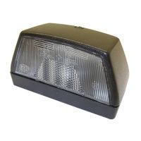 Skid steer loader number-plate lights