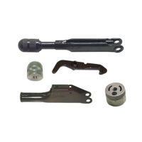 Backhoe loader parking brakes