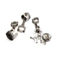 Backhoe loader pistons