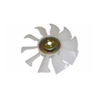 Sugar cane harvester radiator fans