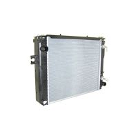 Sugar cane harvester radiators