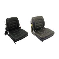Truck-mounted forklift seats
