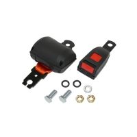 Skid steer loader seat belts
